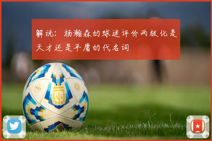 解说：杨瀚森的球迷评价两极化是天才还是平庸的代名词